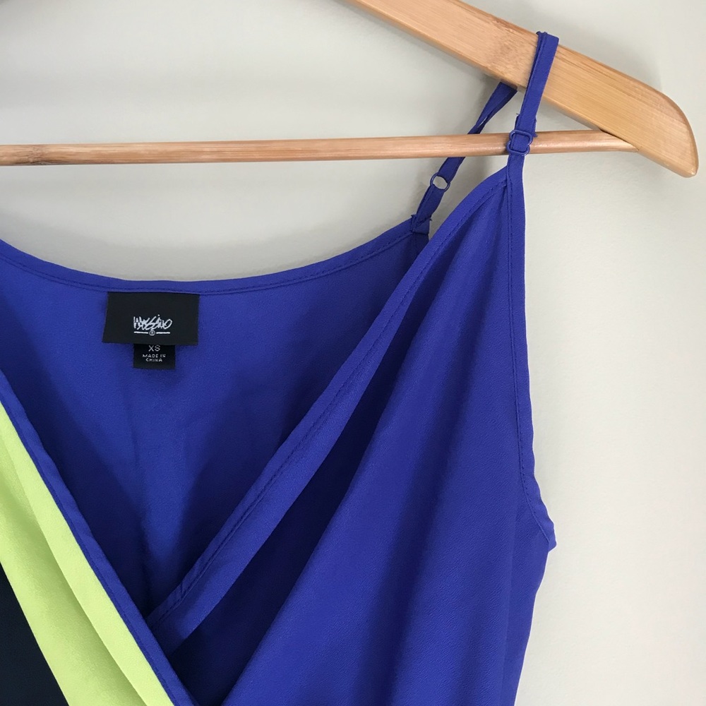 Mossimo Deep Blue Mini Dress